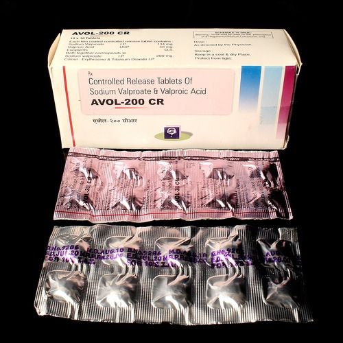 Any Avol-500 Cr Sodium Valproate And Valproic Acid Tablets