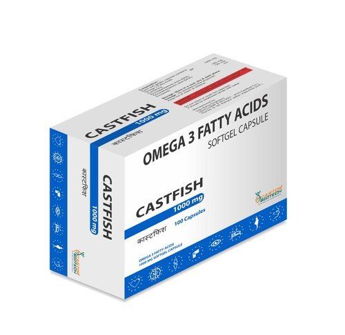 Castfish Omega 3 Fatty Acids Softgel Capsules Cool And Dry Place