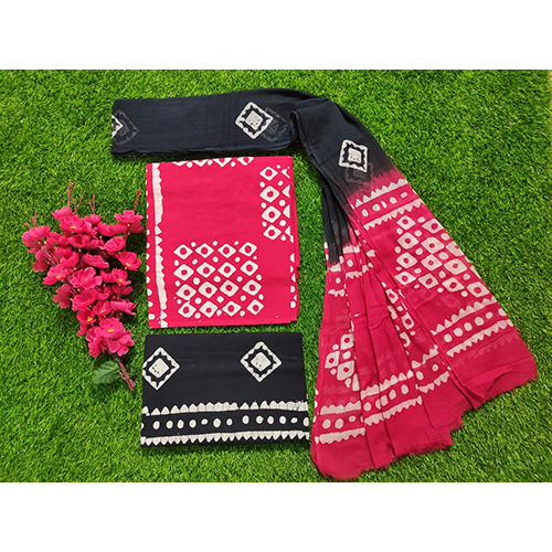 Designer Cotton Suit Dress Material