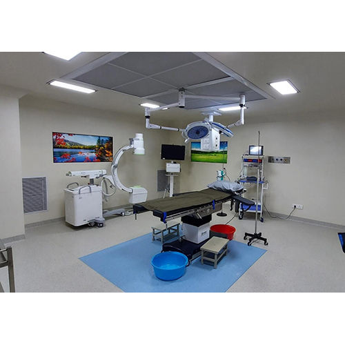 Digitaly Painted Glass Based Modular Operation Theatre