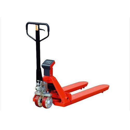 Mild Steel Hand Pallet Truck With Weighing Scale