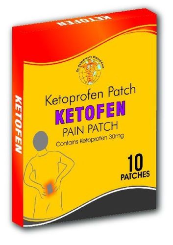 Ketoprofen Pain Relief Patch Age Group: Suitable For All Ages