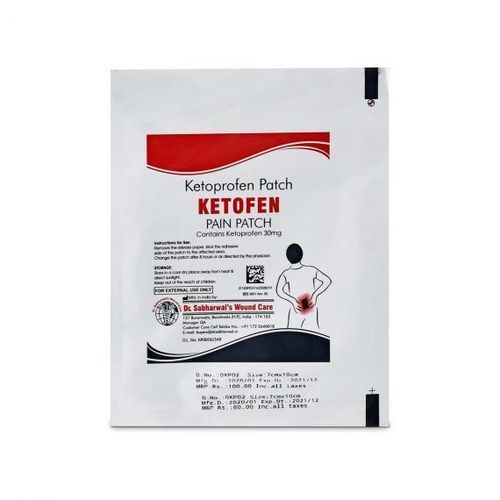 Ketoprofen Pain Relief Patch Age Group: Suitable For All Ages