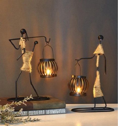 Metal Candle Stands For Home Decoration