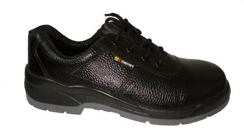 Black Acid Resistant Men Safety Shoes