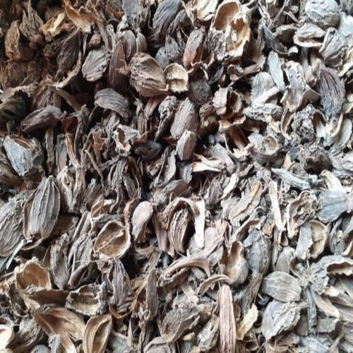 Anti Septic Anti Bacterial Properties Sorted Quality Naturally Processed Indian Pure Black Big Cardamom Husk Grade: A Grade