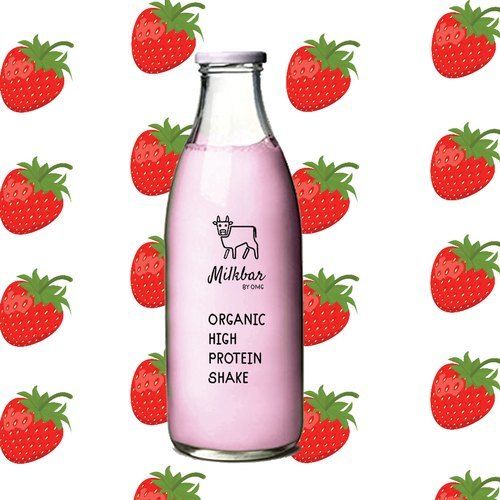 Fresh Berries Protein Milk Shake By Milkbar (350ml)