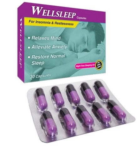 Herbal Insomnia Sleep Disorder Relief Capsule