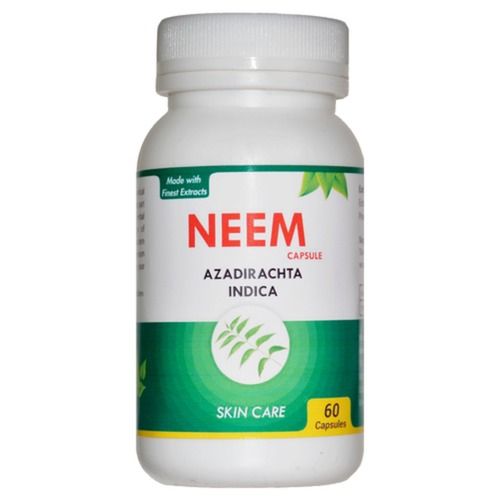 Herbal Neem Azadirachta Indica Extract 300 MG Capsule