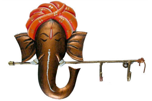 Iron Ganesha Key Hangers For Home Decor