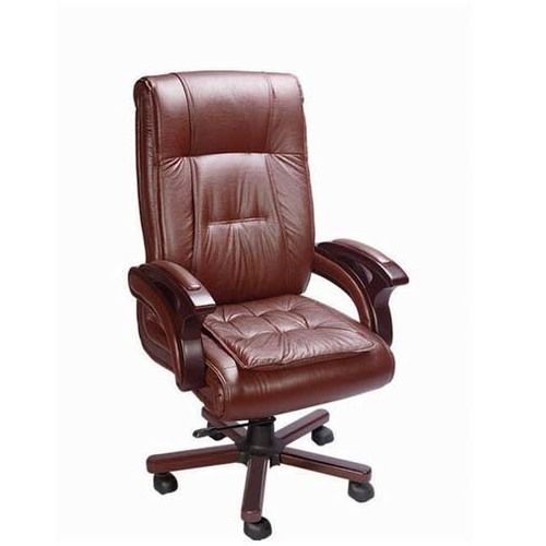 Easy To Clean Modern Brown High Back Director Chair