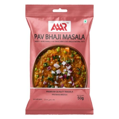 Brown Pav Bhaji Masala Powder 50G Pack