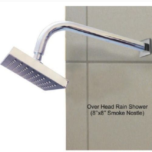 Stainless Steel 8X8 Inches Kubix2 Over Head Rain Shower