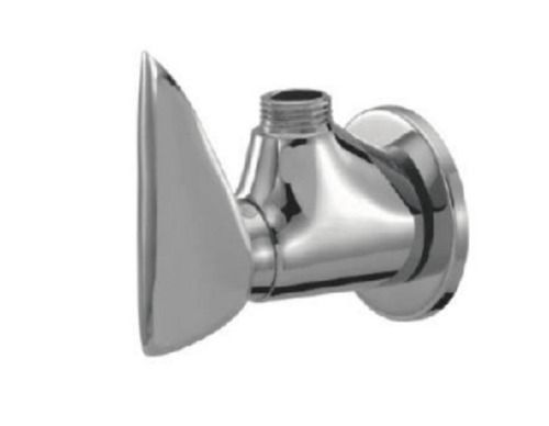 Pet Chrome Plated Silver Stainless Steel Wall Mounted Armani Angle Cock