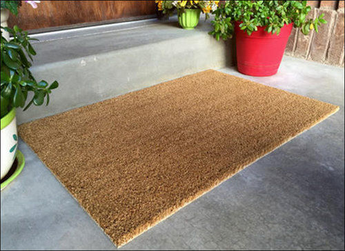 Brown Entrance Rectangular Coco Fiber Floor Mats