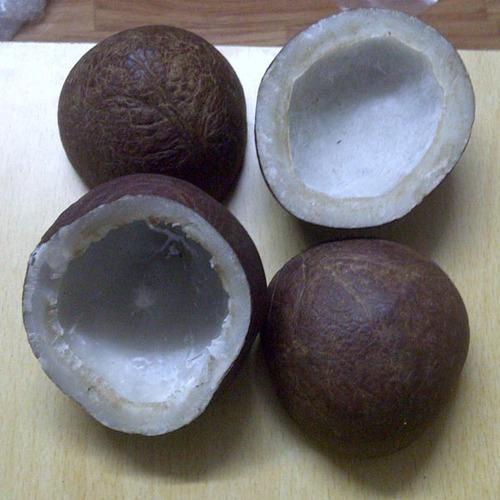 अत्यधिक पौष्टिक प्रीमियम प्राकृतिक मीठा स्वाद और महक वाला भारतीय सूखा नारियल दो हल