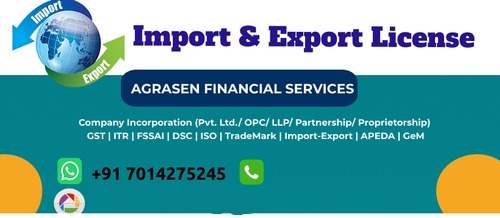 Import Export Code (IEC) License Services By AGRASEN TRADEDOCS PRIVATE LIMITED
