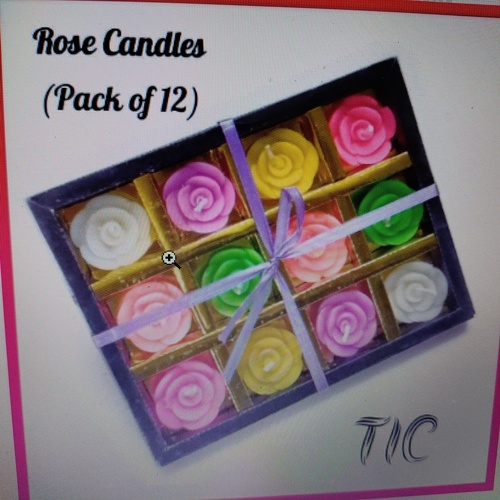 Led Rose Candle For Home Decoration Use: Birthdays