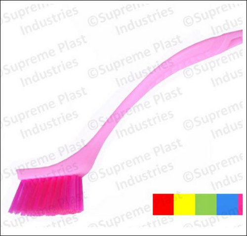 Red Longer Service Life Plastic Sink Brush