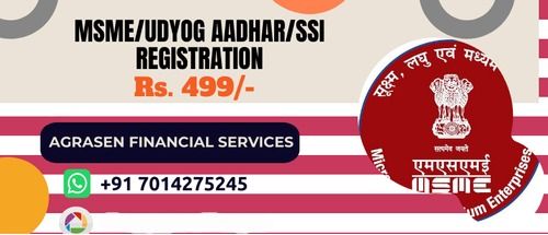 MSME Registration Service By AGRASEN TRADEDOCS PRIVATE LIMITED