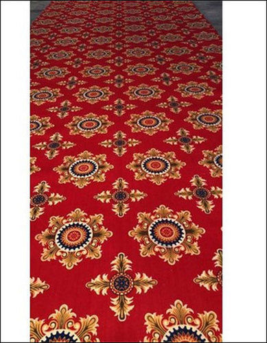 Red Printed Tent Matting Roll