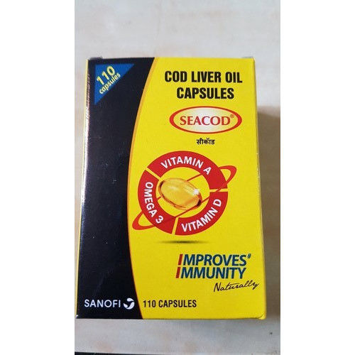 Seacod Cod Liver Oil Capsules