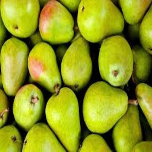 Sweet Juicy Healthy and Natural Green Fresh Pears