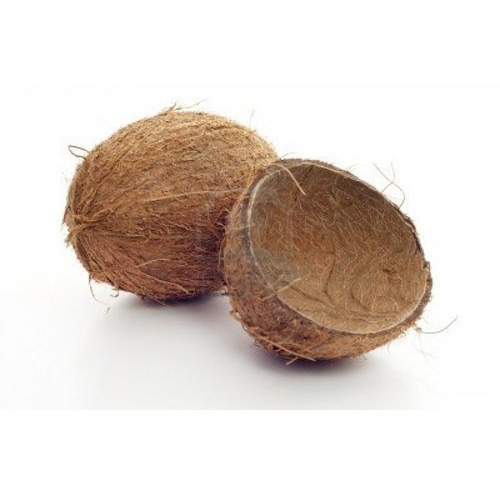 Solid Big Size Natural Organic South Indian Brown Dried Coconut Shell In Two Halves