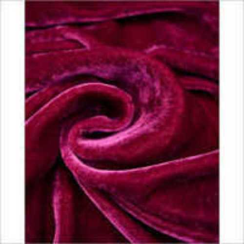 Red Plain And Printed Velvet Fabrics