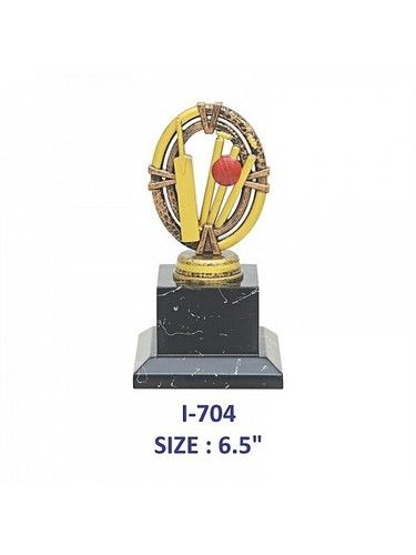 Single Size Dual Colour Cricket Trophy Size: Customizable