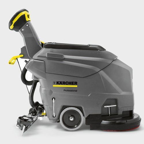 Sprinter Floor Scrubber Drier - Electric, Semi-Automatic Operation | PVC & SS Build, High Torque, Solenoid Valve Design, High Mechanical Traction