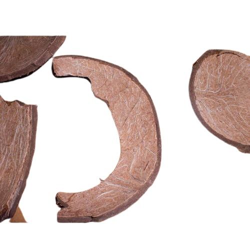 Brown Super Quality South Indian Clean And Organic Coconut Shell Pieces