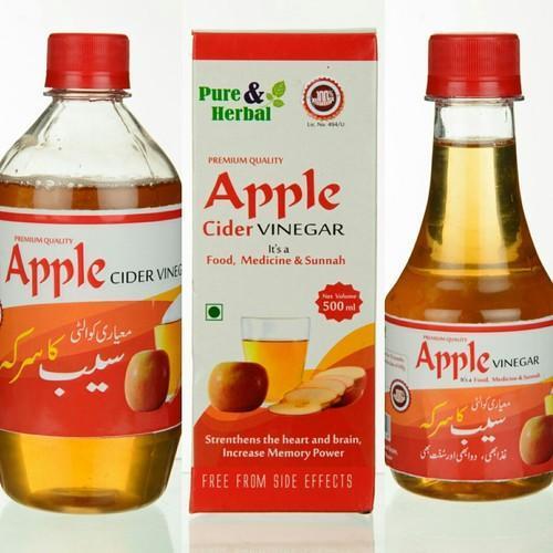 100% Organic Apple Vinegar Its A Food Medicine And Sunnah (250 Ml)