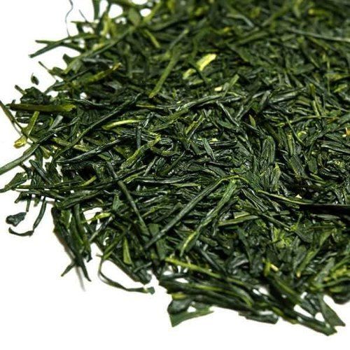 Dried Green Sencha Tea Leaves