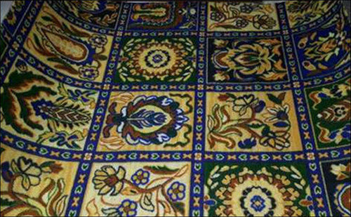 Easy to Clean Non Woven Chromojet Printed Carpet