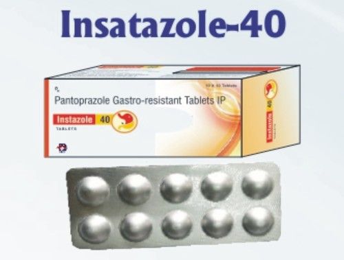 Insatazole 40 - 10X10 Tablets | Reduces Stomach Acid, Generic Drug, Store in Dry Place