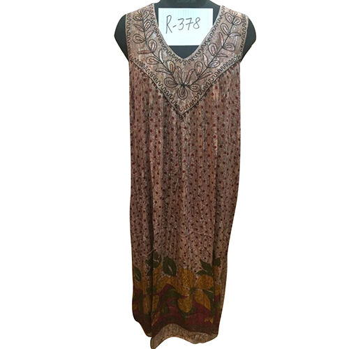 Rayon Long Dress