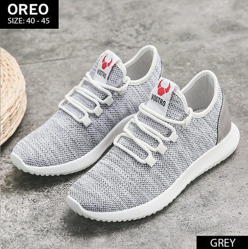 Multicolor Rugged Design Light Grey Men Sport Shoes