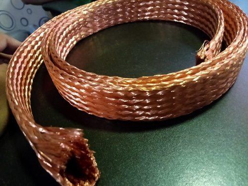 Bare Copper Wire Braided Strip