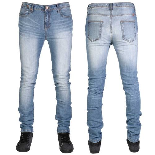 Handloom Technic Plain Stretchable Cotton Jeans For Mens (Waist Size 30-40 Inch)