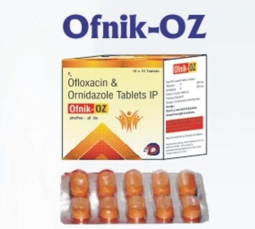 Ofloxacin And Ornidazole Tablets Ip Grade: Medicine