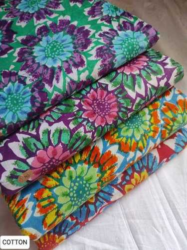 Shrink Resistance Printed Design Cotton Fabric