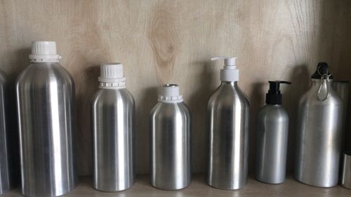 Silver Colour Plain Aluminium Sipper Bottles