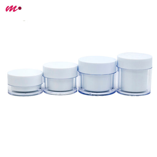 White Round Cream Jar (Mzs-3050)