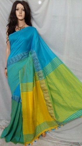 Multi-Color Formal Wear Madhyamani Handloom Ladies Saree