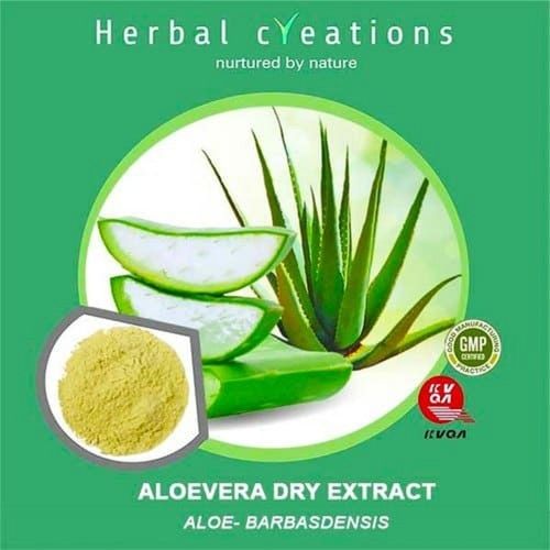 Herbal Aloe Vera Ghritkumari Dried Extract Powder Recommended For: All