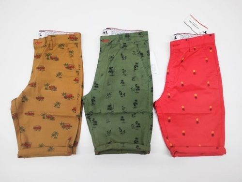 Mens Printed Cotton Boxer (Yellow, Green, Red) Age Group: 18+