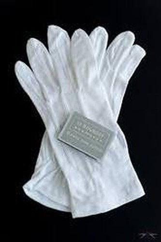 Multi Color Smooth Texture White Hosiery Hand Gloves