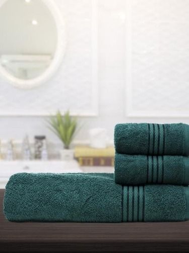 Soft and Striped Henley Bath Towels
