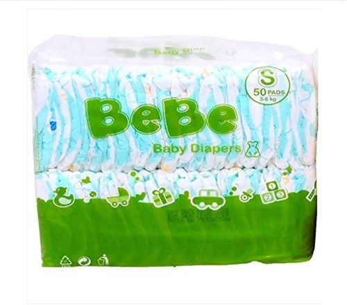 White Ultra Soft And Comfortable Bebe Baby Diaper